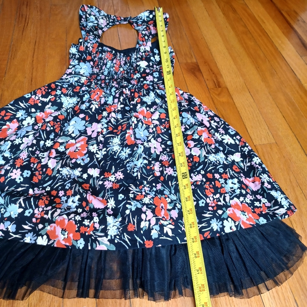 FREE PEOPLE floral meeting dress made in India runs like XS -S *see measur… - Picture 11 of 12